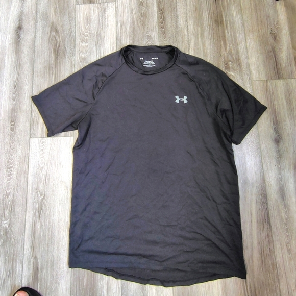 Under Armour Men's Black Short Sleeve Tee - Picture 1 of 3